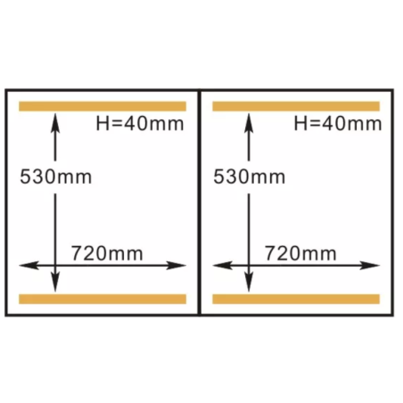 Envasadora campana basculante HVC-720S/2B