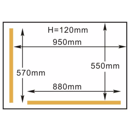 Envasadora Vacío DZ-1100/2L de sobresuelo