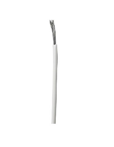 Cable silicona Blanco alta temperatura 1x2,5mm² 180ºC  H05S-K  Nr40017265 300-500V