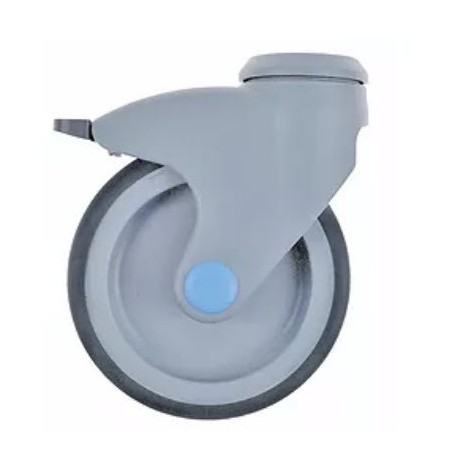 rodízio giratório com freio ø 125mm 700369