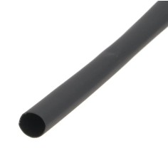 tuyau thermorétractable 1200mm 2:1 Ø9.5mm noir polyoléfine sans halogène et ignifuge
