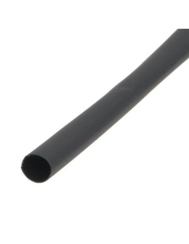 tubo termorretráctil 1200mm 2:1 Ø9.5mm negro Poliolefina libre de halógeno e ignífugo