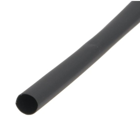 tuyau thermorétractable 1200mm 2:1 Ø9.5mm noir polyoléfine sans halogène et ignifuge
