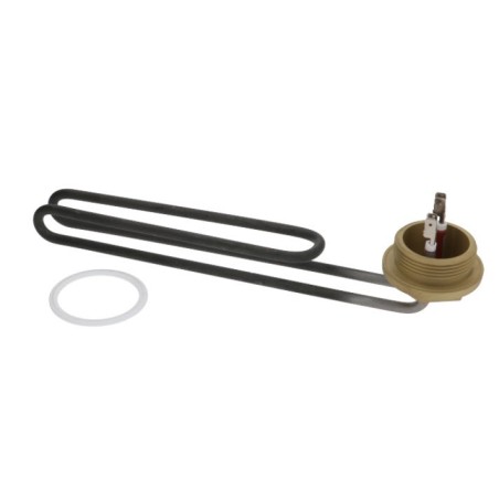 résistance 2800W 230V 1 1½" L 255mm An 38mm H 28mm H2 33mm tube