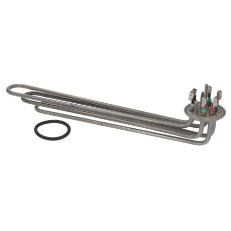 resistencia 5000W 230V 3 montaje ø 47,5mm L 350mm An 41mm H 55mm empalme conector Faston 6,3mm Lineablanca