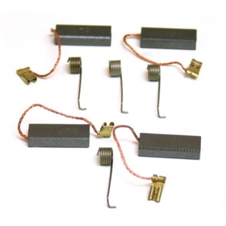 Brushes TR 230V for Sammic 4039029 grinder arm 4 pieces L 29mm W 11mm H 6mm with spring