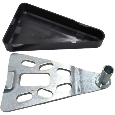 Black covered upper hinge SZ-400 Subzero cabinet