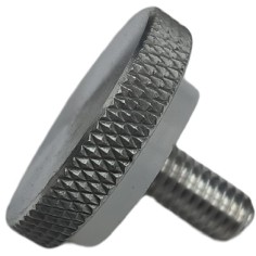 Vis en aluminium pour cristal de four EC01-F Ø25mm H20mm M6