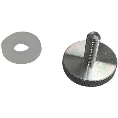 Tornillo aluminio cristal horno EC01-F Ø25mm H20mm M6