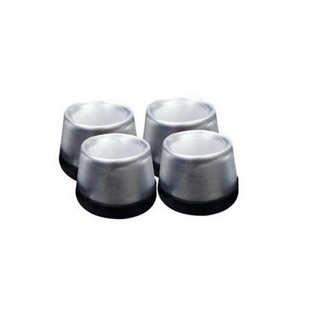 Pied de machine à café en aluminium supplément 4 pièces 44/004