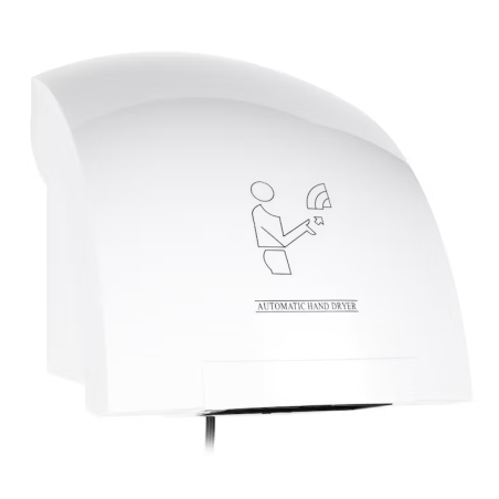 Sèche-mains automatique ABS blanc