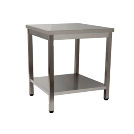 Table centrale 700x600x600mm 1 étagère