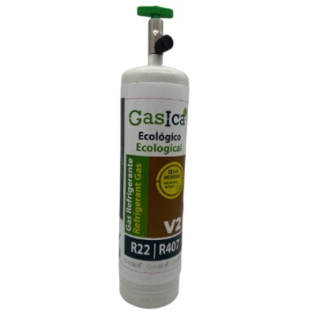 Gas Refrigerant Gasica PRO-V2 400gr Eco-friendly Gas R22 - R407