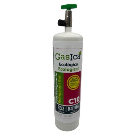 Gaz Réfrigérant Gasica PRO-C10 400gr Gaz écologique R32 - R410A