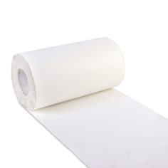 Protecteur blanc pré-découpé 300 mm rouleau de 100 mètres
