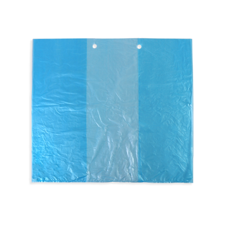 Protetor semitransparente azul 101x56cm 100 unid.