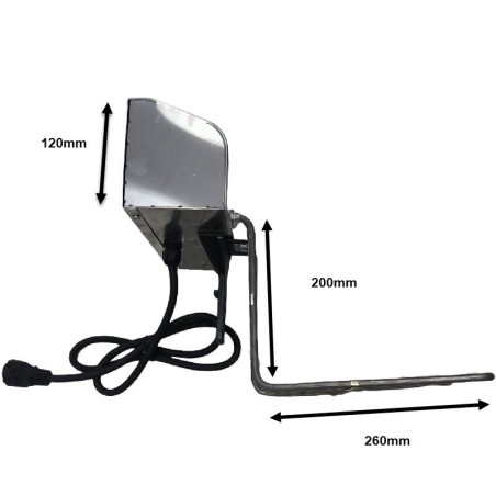 Cabeça de Fritadeira Elétrica 4000W Movilfrit FA9 220V AC