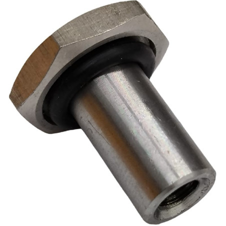 Tornillo hembra bisagra envasadoras de vacío HVC M6 H22mm Llave 19mm Despiece número 17