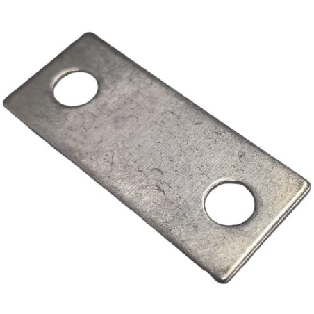 Suplemento Dobradiça 45x19x1mm Ø Furo 6,5mm Aço Inoxidável