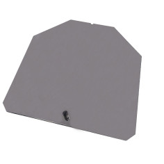 Stove lid with handle 800mm stainless steel
