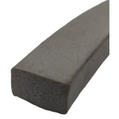 Junta de neopreno selada BSF-5540A 12x17mm peça de 4 metros