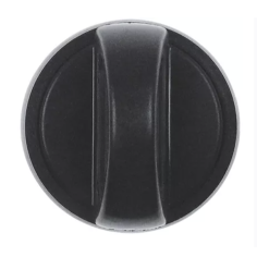 Pomo de registro de gás com chama piloto ø 75mm eixo ø 8x6,5mm OZTI