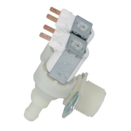 vanne magnétique double coudée 230V entrée 3/4" sortie 11,5mm 370019