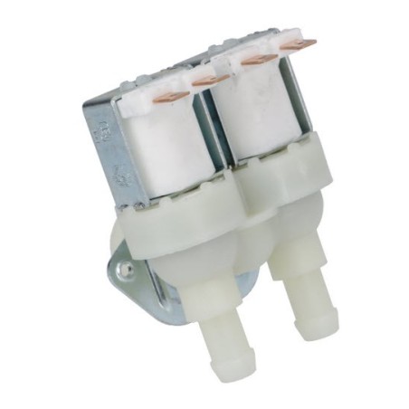 vanne magnétique double coudée 230V entrée 3/4" sortie 11,5mm 370019