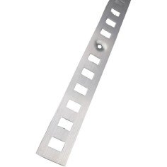 Fermeture éclair en aluminium L 1315mm Largeur 20mm Hauteur 6mm Armoire RB-160H Détail 17