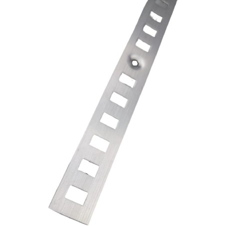 Aluminum zipper L 1315mm Width 20mm Height 6mm Cabinet RB-160H Breakdown 17