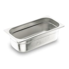 Bac Gastronorme GN 1/1 AISI 304 530x325mm Fond 20mm