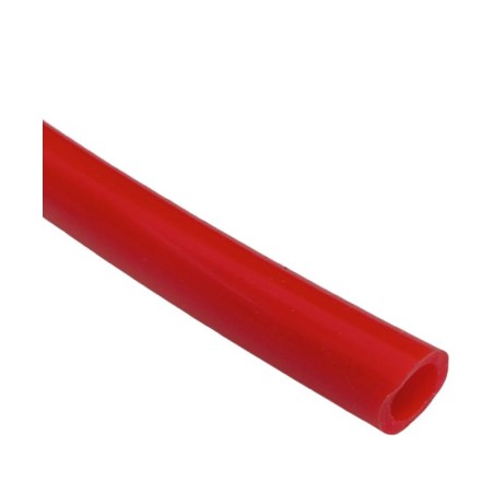 Food grade flexible tube for beverages red Ø8mm Ø12mm 1 meter