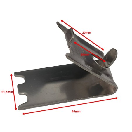 Clip Support Étagères en acier inoxydable Armoires BLG SZ-400+ RBS-220