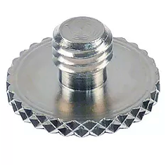 vis à tête moletée filetage M8 filetage L 5mm Ø 20mm H 10mm inox UE 1 pzs Univer-Bar