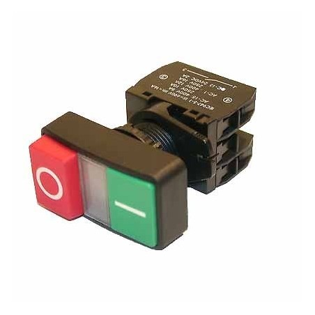 Interrupteur Marche/Arrêt avec lumière HY57 Kedu 347819 HLC-300 HLS-1650