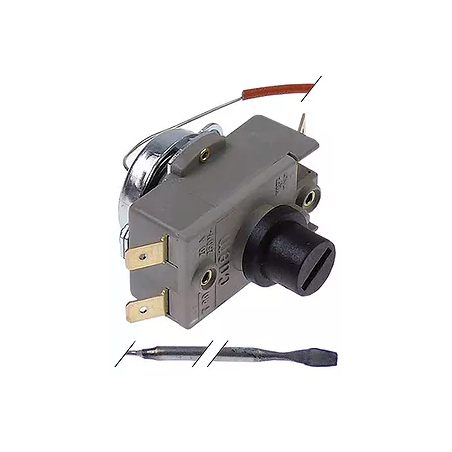 termostato de seguridad temp. desconexión 335°C 2 polos 20A sonda ø 3mm sonda L 200mm Cookmax, Sogeco, Tecnoeka, Unox