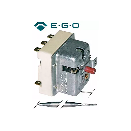 termostato de segurança 150°C 3 polos 20A bulbo ø 6mm comprimento do bulbo 79mm Baron, EGO, Emmepi, Giorik, Rosinox, Silko