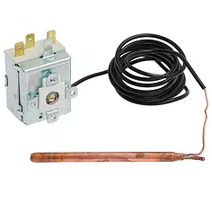 termóstato T máx 90° bulbo ø 6,5mm  Elettrobar, Eurotec, Fabar, Kromo, Krupps 22180004