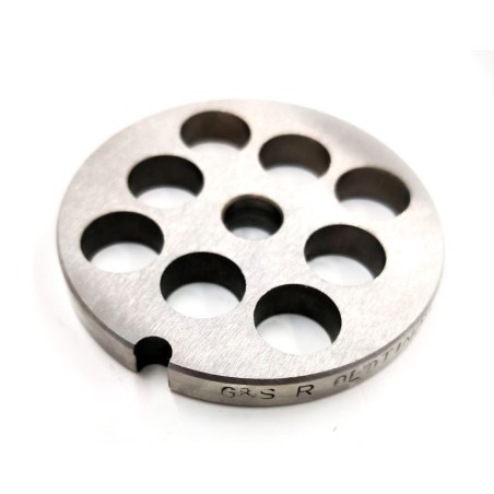 Plaque hachoir à viande 12 Perçage 14mm sans pivot 1 encoche Inoxidable Enterprise