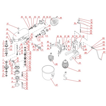 Couvercle Arrière Moteur Aluminium Peint Blanc Amasseur B10A Démontage numéro 67