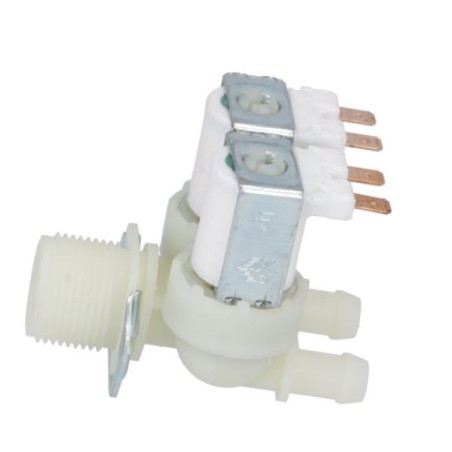 vanne magnétique double droite 230V entrée 3/4" sortie 11,5mm 370021