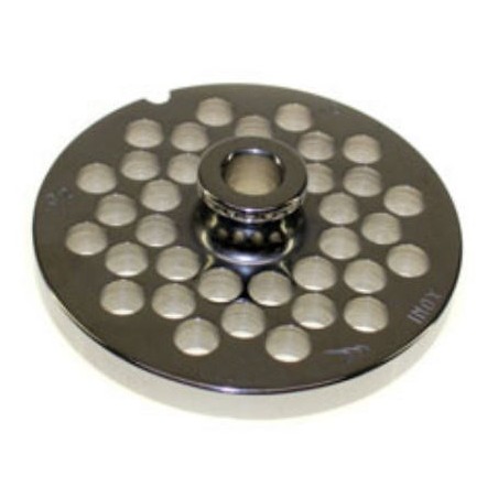 Plaque hachoir à viande 32 Perçage 10mm avec pivot 1 Encoche Inoxydable Enterprise