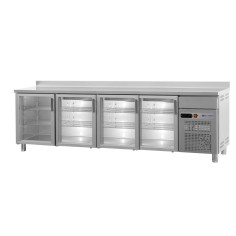 Frente mostrador refrigerado puertas cristal FBR-250-V