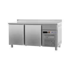 Refrigerated counter front FBR-150 2 doors and auxiliary trough