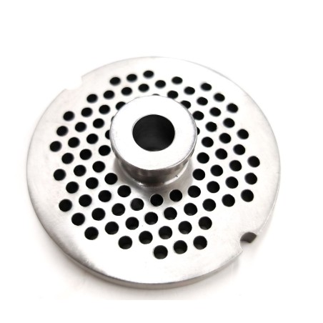 Plaque de hachoir 12 perceuse 3,5 mm avec pivot 2 encoches Système Enterprise