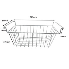 Freezer Basket BD-500 BD-300 Dimensions as per photo