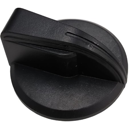 zero brand knob switch ø 40mm shaft ø 6x4.6mm flat part up black HLP-20 breakdown 14