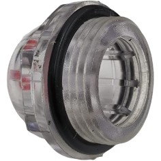 Visor plástico Nível Bomba de Vácuo XD-020. 1 polegada. Passo da rosca 2,5
