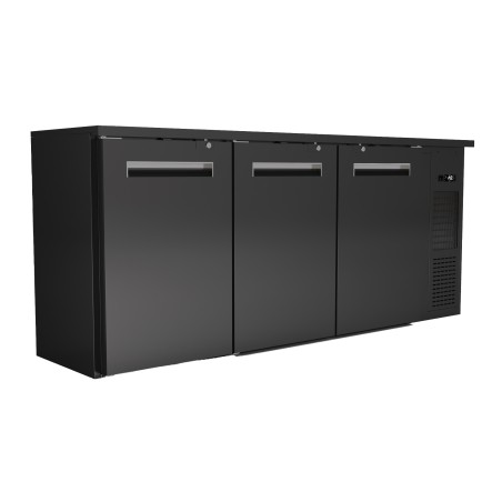 Refrigerated wall-mounted table 3 doors EF5-222MU BLACK