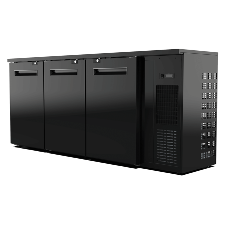 Mesa refrigerada mural 3 portas EF5-222MU PRETO